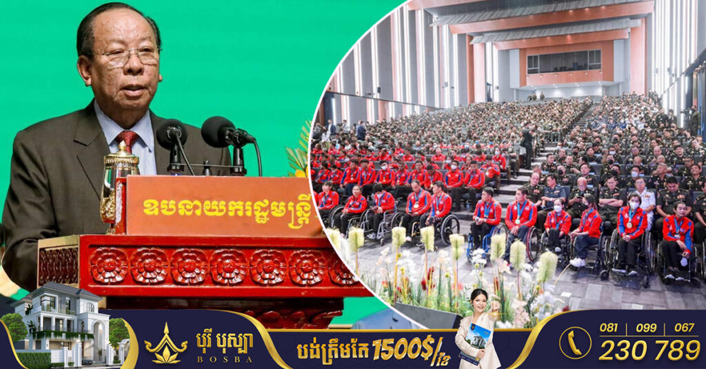 រាជរដ្ឋាភិបាលផ្តល់ប្រាក់រង្វាន់លើកទឹកចិត្តជិត ៣ពាន់លានរៀល ដល់ម្ចាស់ជ័យលាភីកីឡាអាស៊ានប៉ារ៉ាហ្គេម លើកទី១១