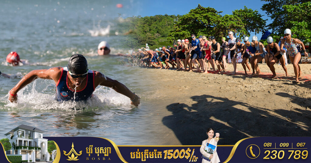 ប្រតិភូ អត្តពលិក ជាង១០០នាក់ មកពី៧ប្រទេស លើប្រភេទកីឡាទ្រីយ៉ាត្លុង ត្រៀមស៊ីហ្គេម ២០២៣