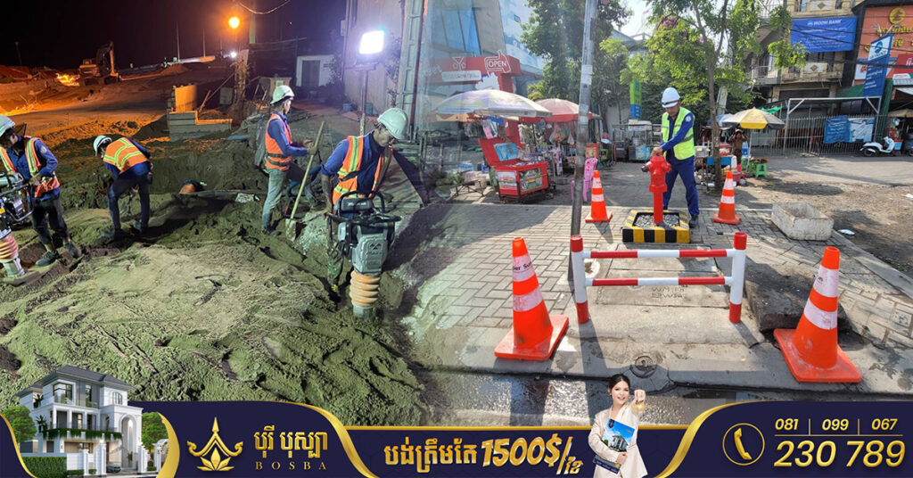 ត្រៀមទឹកទុកផង! រដ្ឋាករទឹកស្វយ័តក្រុងភ្នំពេញ នឹងផ្អាកផ្គត់ផ្គង់ទឹកស្អាតរយៈពេលខ្លី នៅសង្កាត់ទឹកថ្លា និងសង្កាត់តាខ្មៅ