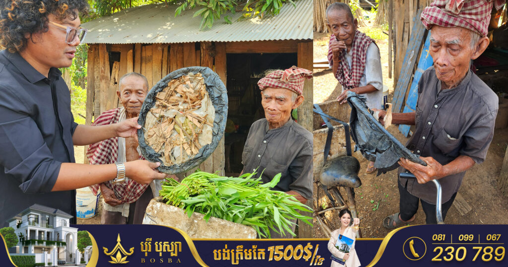 លោកតាទាំង២នាក់បងប្អូន វ័យ៨០ផ្លាយហើយ ដើរបេះត្រកួនលក់ ដើម្បីតែអាហារមួយពេលៗរបស់ខ្លួន យ៉ាងត្រដាបត្រដួសជាទីបំផុត