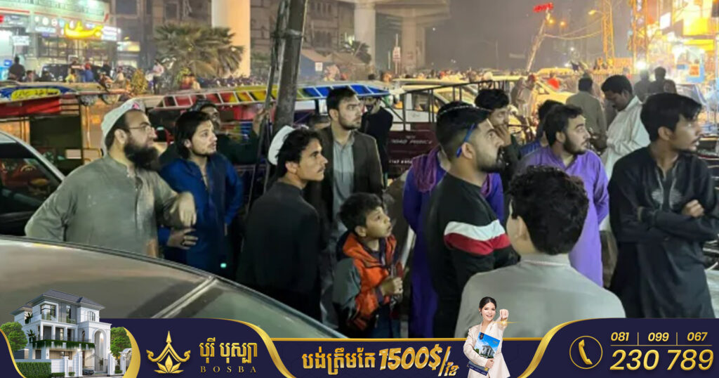 ការរញ្ជួយដីដ៏ខ្លាំងក្លាធ្វើឲ្យមនុស្សភៀសខ្លួនចេញពីផ្ទះសម្បែង នៅអាហ្វហ្កានីស្ថាន និងប៉ាគីស្ថាន
