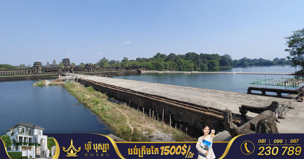 អាជ្ញាធរជាតិអប្សរា នឹងបើកឱ្យទេសចរដើរឆ្លងស្ពានហាលមុខប្រាសាទអង្គរវត្តជាបណ្តោះអាសន្ន