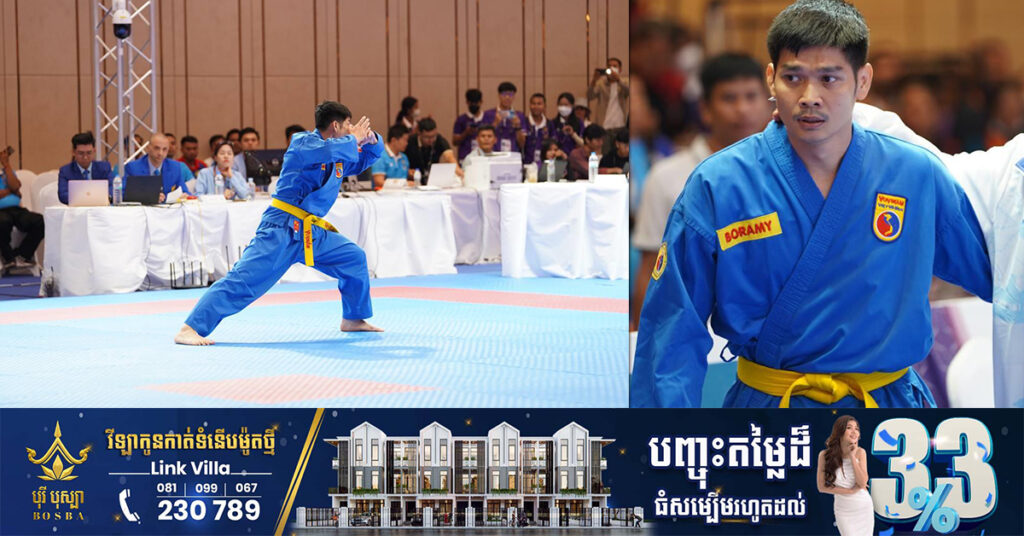 ស៊ីហ្គេម២០២៣៖ អបអរសាទរ កីឡាករ លី ប៊ូរ៉ាមី របស់កម្ពុជា ឈ្នះមេដាយមាស វិញ្ញាសាសម្តែង