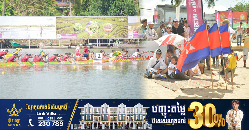 កីឡាករកម្ពុជា ទទួលបានមេដាយប្រាក់ លើវិញ្ញាសាទូកចម្ងាយ ២៥០ ម៉ែត្រ