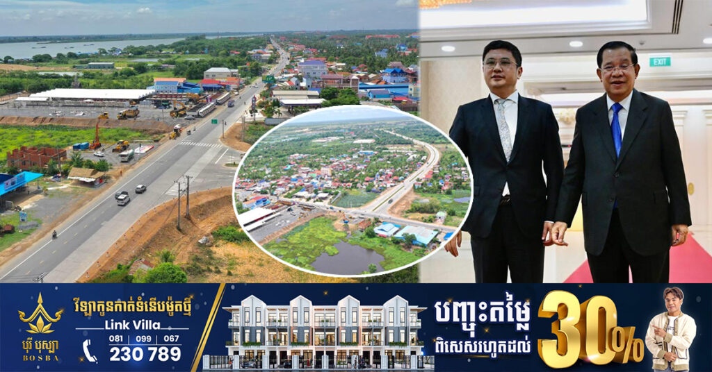 សម្តេចតេជោ ហ៊ុន សែន ជំរុញក្រុមហ៊ុនចិន សាងសង់ផ្លូវល្បឿនលឿនភ្នំពេញ-បាវិត ឱ្យបានលឿន