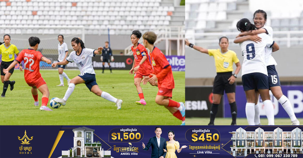 កីឡាការិនី U19 ឈិត សាភឿន ដែលស៊ុតបញ្ចូលទី២គ្រាប់ យកឈ្នះក្រុមជម្រើសជាតិឡាវ បានដួលបាក់ដៃឆ្វេង, នាយឧត្ដមសេនីយ៍ សៅ សុខា ឧបត្ថម្ភទាំងស្រុងចំពោះការព្យាបាល និងវះកាត់