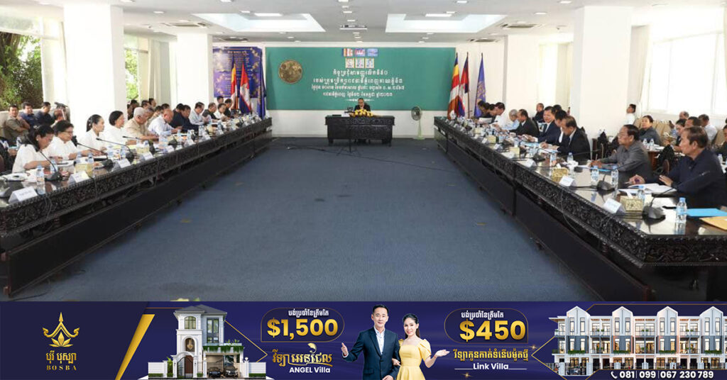 ប្រធានក្រុមប្រឹក្សារាជធានីភ្នំពេញ៖ ការងារគ្រប់គ្រងសំណល់អនាម័យបរិស្ថានបានល្អ នៅក្នុងឆមាសទី១ ឆ្នាំ២០២៣ ដោយការប្រមូលសំរាមជាមធ្យម មួយថ្ងៃស្មើ ៣.៥៥៦តោន