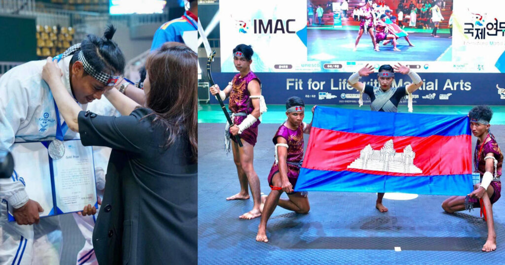 អបអរសាទរ! កីឡាគុនល្បុក្កតោកម្ពុជា ដណ្ដើមបានមេដាយ ៥គ្រឿង នៃព្រឹត្តិការណ៍ World Martial Art Union នៅសាធារណរដ្ឋកូរ៉េ