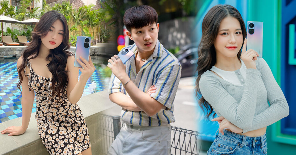 តើអ្វីដែលបណ្តាលឲ្យតារាៗរំភើបចិត្តនៅពេលចាប់កាន់ស្មាតហ្វូនស៊េរីថ្មី OPPO Reno10 Series 5G?