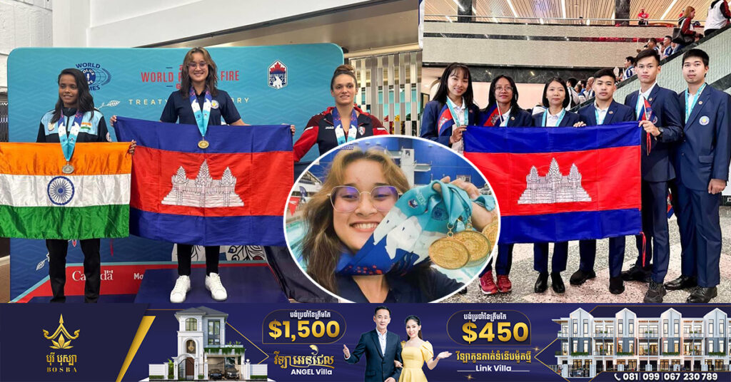 កីឡាហែលទឹក និងការ៉ាតេ ដណ្ដើមបានមេដាយ ១៨គ្រឿងបន្ថែម ក្នុងព្រឹត្តិការណ៍កីឡាប៉ូលិសពិភពលោក