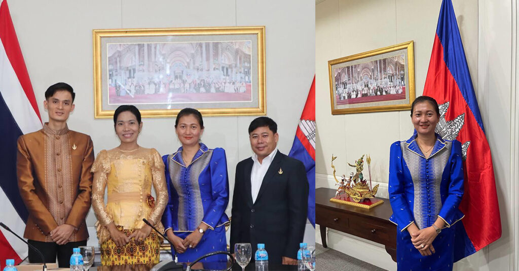 គ្រូបង្រៀនកម្ពុជាឆ្នើមមួយរូប ទទួលបានពានរង្វាន់កិតិ្ដយស មេដាយមាស និងប្រាក់១ម៉ឺនដុល្លារ ពីសម្ដេចចៅហ្វាមហាចក្រី នៃប្រទេសថៃ