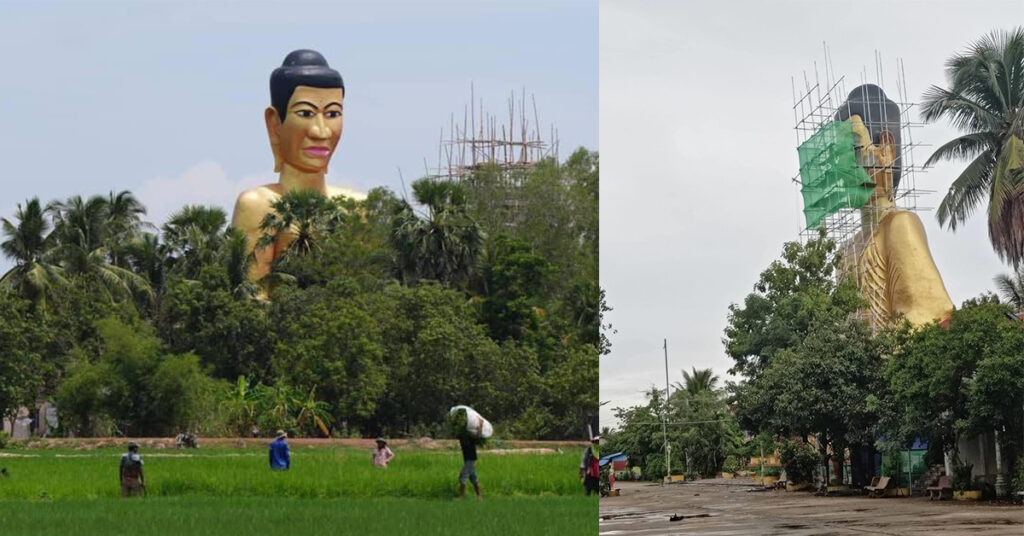 ចៅអធិការវត្តវាល អំពាវនាវដល់ពុទ្ធបរិស័ទ និងសប្បុរសជន បរិច្ចាគបច្ច័យជួសជុលកែសម្រួលព្រះភ័ក្ត្រព្រះអង្គផ្ចាញ់មារ ក្រោយមានការរិះគន់