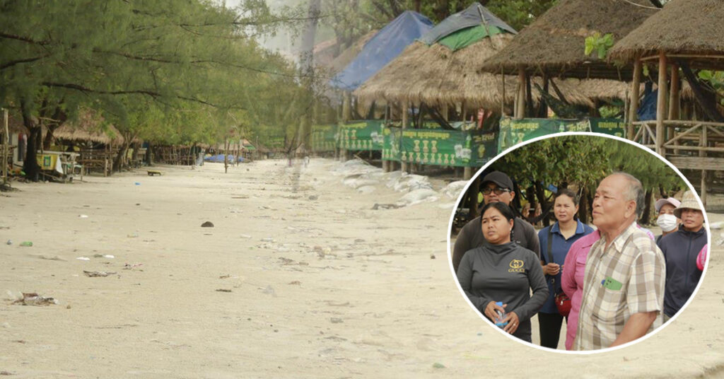 អាជីវករជិត៣០នាក់ ស្ម័គ្រចិត្តរុះរើរោង តូប និងកញ្ចុះមិនរៀបរយនៅតាមឆ្នេរព្រែកត្រែង​ តែពួកគាត់សុំកន្លែងតូចសមស្របណាមួយសម្រាប់របរចិញ្ចឹមជីវិត