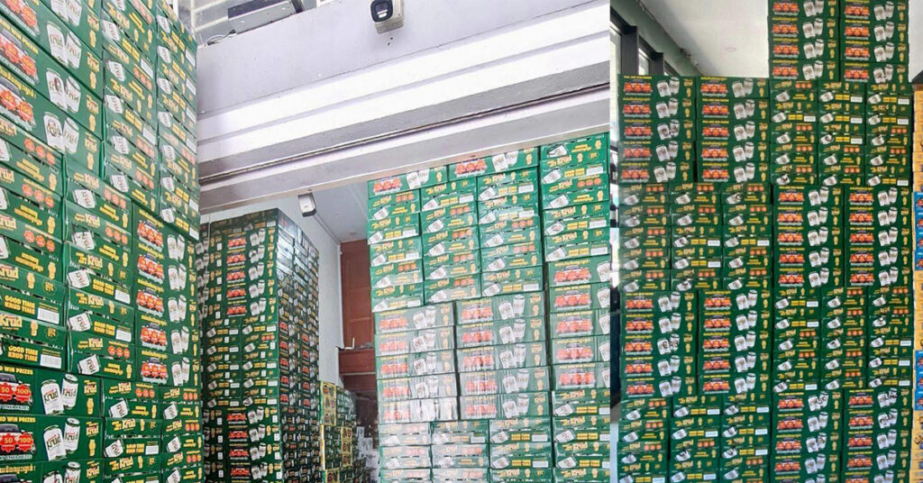 ម្ចាស់ហាងមួយចំនួនដែលហែកសំបកកេសស្រាបៀរគ្រុឌយករង្វាន់ ទទួលស្គាល់កំហុស និងសហការផ្លាស់ប្ដូរស្ដុកស្រាបៀរដែលមានបញ្ហាត្រឡប់មកវិញ