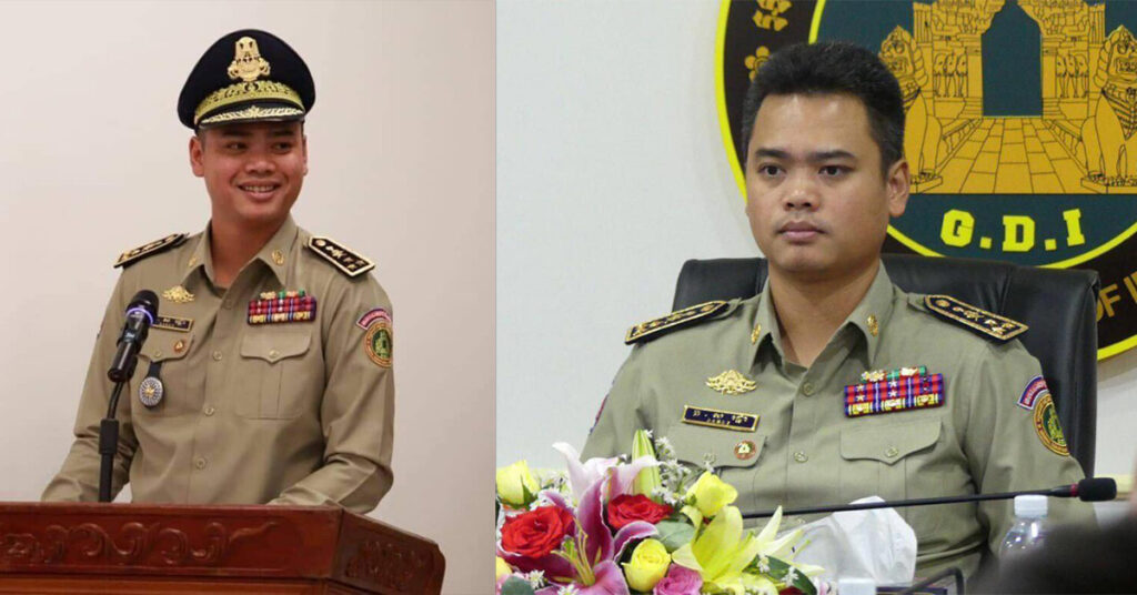 ព្រឹកនេះ នាយឧត្តមសេនីយ៍ ស ថេត អញ្ជើញប្រកាសចូលកាន់តំណែង ឧត្តមសេនីយ៍ឯក ស រដ្ឋា ជាស្នងការនគរបាលខេត្តព្រះសីហនុ