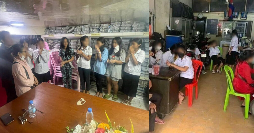 សិស្សស្រីមួយក្រុម នៃវិទ្យាល័យបាក់ទូក ដែលព្រួតវាយសិស្សស្រីម្នាក់ ត្រូវសមត្ថកិច្ចកោះហៅដោះស្រាយ និងធ្វើកិច្ចសន្យាសម្របសម្រួលបញ្ចប់រឿង