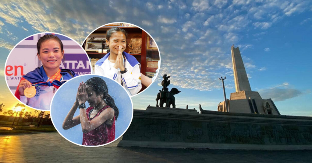 វីរភាពរបស់កីឡាការិនី ប៊ូ សំណាង និង ប៉ាល់ ឆរស្ម៊ី ជាបេក្ខភាពដំបូងគេ ក្នុងការឆ្លាក់រូបសំណាកលើផ្ទាំងប្រវត្តិសាស្ត្រនៃវិមាន ឈ្នះ ឈ្នះ