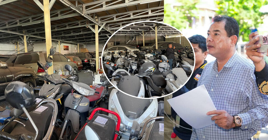 អាជ្ញាធររាជធានីភ្នំពេញ ចុះដកហូតម៉ូតូចំនួន ២៦២គ្រឿង ដែលមានឯកសារទទួលបញ្ចាំត្រឹមត្រូវ ជូនទៅម្ចាស់អាជីវកម្មវិញ