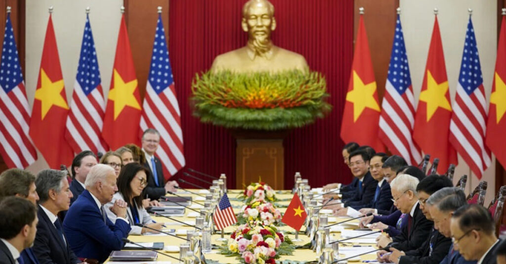 សហរដ្ឋអាមេរិក ​និងវៀតណាម ឯកភាពគ្នាពង្រឹងទំនាក់ទំនងឱ្យកាន់តែ ស៊ីជម្រៅ ខណៈព្រួយបារម្ភកាន់តែខ្លាំងពីចិន