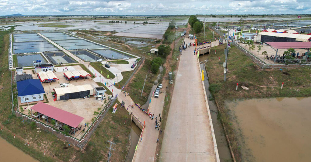 ស្ថានីយប្រព្រឹត្តកម្មទឹកកខ្វក់ក្រុងស្ទឹងសែន តម្លៃជាង១៦លានដុល្លារ ត្រូវសម្ពោធដាក់ឲ្យប្រើប្រាស់ជាផ្លូវការ