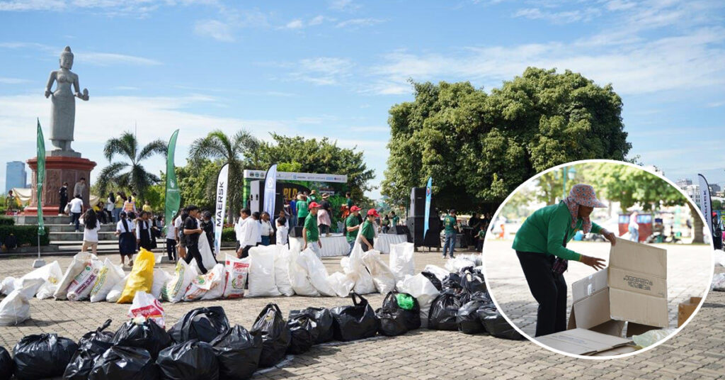 កម្ពុជារៀបចំទិវាសម្អាតពិភពលោកលើកទី៦ ខណៈអាជ្ញាធរអះអាងថានៅភ្នំពេញ មានសំរាម៣៧០០តោនក្នុងមួយថ្ងៃ