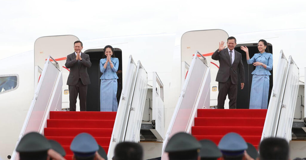 សម្តេចធិបតី ហ៊ុន ម៉ាណែត បានដឹកនាំគណៈប្រតិភូ អញ្ជើញចាកចេញពីរាជធានីភ្នំពេញហើយ ដើម្បីចូលរួម «មហាសន្និបាតអង្គការសហប្រជាជាតិ លើកទី៧៨» នៅទីក្រុងញូវយ៉ក