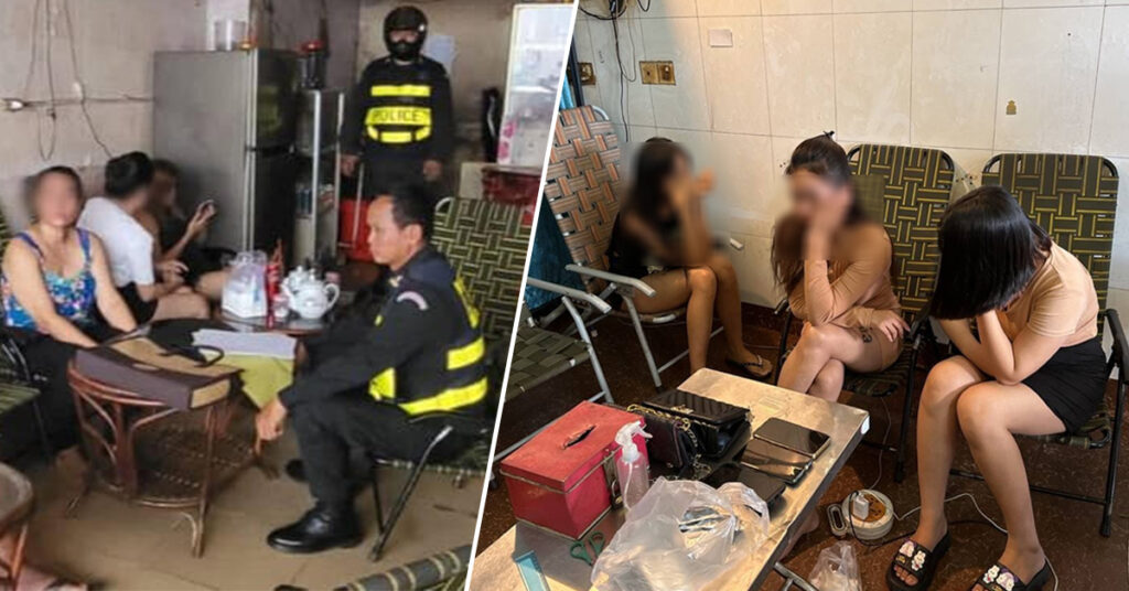 កម្លាំងគណៈបញ្ជាការឯកភាពខណ្ឌដូនពេញ បង្រ្កាបទីតាំងបើកហាងកាហ្វេ បង្កប់សេវាកម្សាន្ត ចំនួន៣ទីតាំង ឃាត់ខ្លួនជនសង្ស័យចំនួន១២នាក់