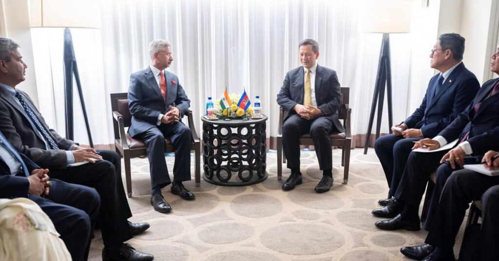 សម្តេចធិបតី ហ៊ុន ម៉ាណែត ស្នើឱ្យពន្លឿនកិច្ចចរចាលើសន្ធិសញ្ញាអាជីវកម្ម និងវិនិយោគរវាងកម្ពុជា និងឥណ្ឌា