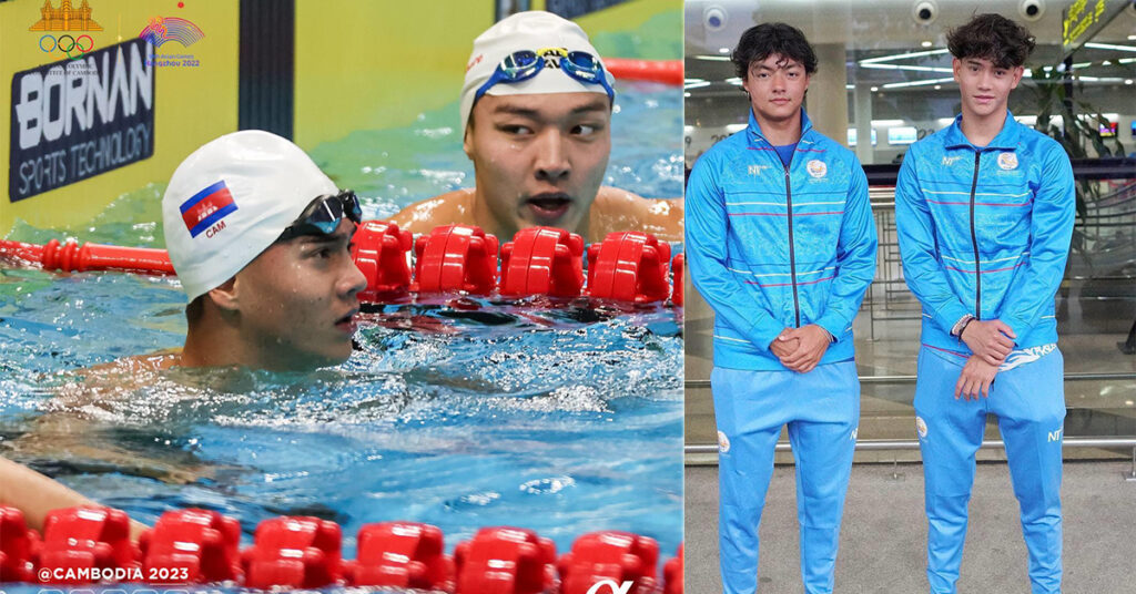 កីឡាករកូនកាត់ខ្មែរ-បារាំង Antoine បំបែកកំណត់ត្រាជាតិ លើវិញ្ញាសាហែលរបៀបផ្ងារ ៥០ម៉ែត្រ