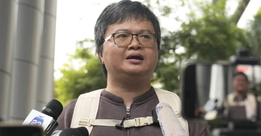 សកម្មជនដឹកនាំបាតុកម្មនៅប្រទេសថៃ ត្រូវតុលាការផ្តន្ទាទោសដាក់ពន្ធនាគារ៤ឆ្នាំ ពីបទប្រមាថព្រះមហាក្សត្រ