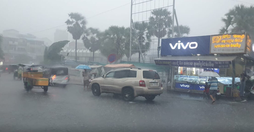 ក្រសួងធនធានទឹក​ ជូនដំណឹងពីស្ថានភាពធាតុអាកាសនៅកម្ពុជា សម្រាប់ថ្ងៃទី០២ ខែតុលា ឆ្នាំ២០២៣