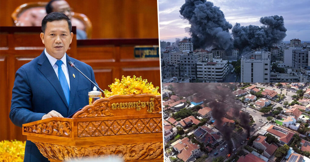 សម្តេចធិបតី ហ៊ុន ម៉ាណែត សង្ឃឹមថា ការប្រយុទ្ធគ្នារវាងអ៉ីស្រាអែល និងហាម៉ាស់ ឆាប់បញ្ចប់តាមរយៈការចរចា