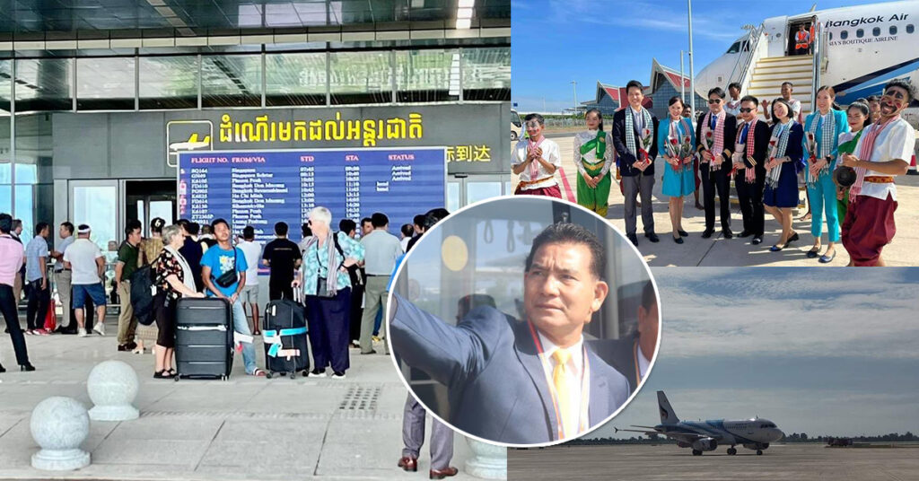 រដ្ឋមន្ត្រីអាកាសចរស៊ីវិល៖ វិស័យដឹកជញ្ជូនតាមផ្លូវអាកាសនៅកម្ពុជា ​ស្តារឡើងវិញបានជិត ៥០%ហើយ និងរំពឹងថា ព្រលានយន្តហោះសៀមរាបអង្គរថ្មី នឹងជួយទាក់ទាញជើងហោះហើរកាន់តែច្រើន