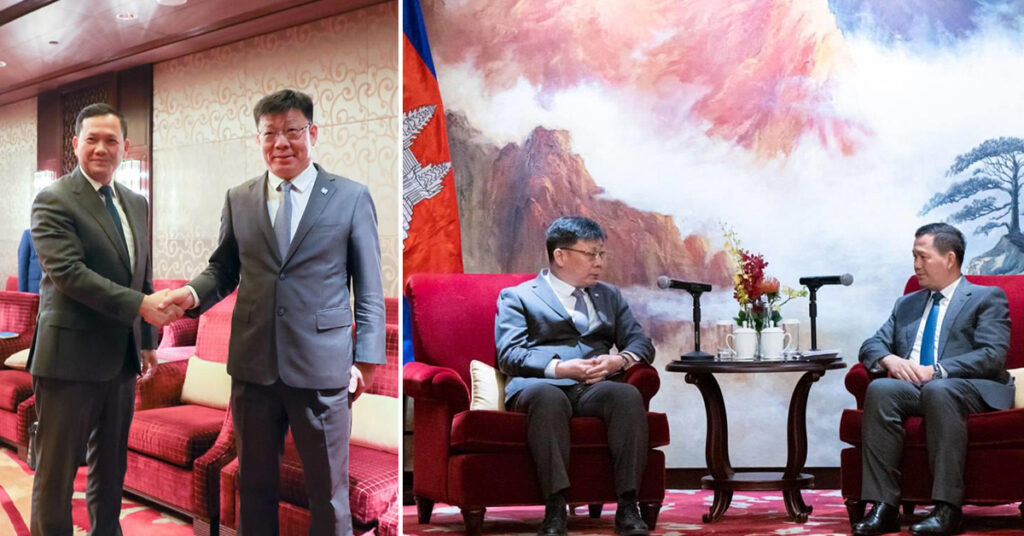 សម្តេចធិបតី ហ៊ុន ម៉ាណែត គាំទ្រចំពោះការវិនិយោគរួមគ្នារវាងក្រុមហ៊ុន Royal Group របស់កម្ពុជា និងក្រុមហ៊ុន CNEE របស់ចិន