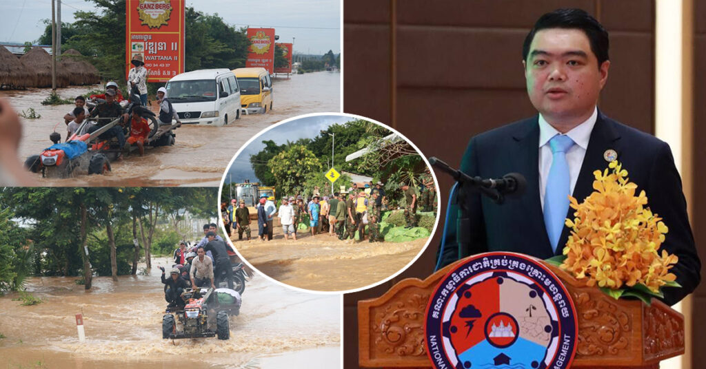 ជំនន់ទន្លេមេគង្គ និងជំនន់ទឹកភ្លៀង ប៉ះពាល់ពលរដ្ឋជិត៣០ម៉ឺនគ្រួសារ ដំណាំស្រូវ និងដំណាំផ្សេងៗជាង១១ម៉ឺនហិកតានៅតាមរាជធានី-ខេត្តចំនួន២០