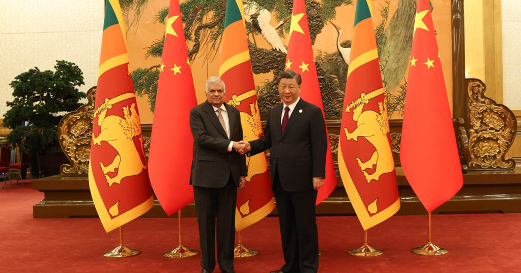 លោក ស៉ី ជិនពីង ថាចិននឹងជួយទិញផលិតផលនាំចេញរបស់ស្រីលង្កា