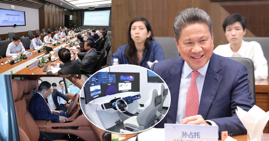 ឧបនាយករដ្ឋមន្ត្រី ស៊ុន ចាន់ថុល ស្នើក្រុមហ៊ុនផលិតរថយន្តអគ្គិសនីដ៏ធំរបស់ចិន សង់ស្ថានីយ​សាក​រថយន្តអគ្គិសនី និងសង់រោងចក្រដំឡើងគ្រឿងបង្គុំរថយន្តនៅកម្ពុជា