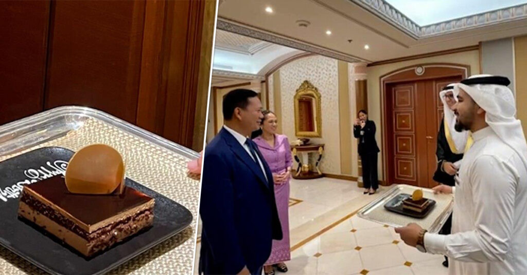 មន្ត្រីរាជរដ្ឋាភិបាលអារ៉ាប៊ីសាអូឌីត រៀបចំនំខួបកំណើតជូនសម្តេចធិបតី ហ៊ុន ម៉ាណែត