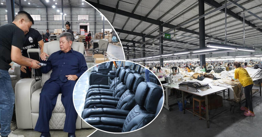 កូនខ្មែរ មានសមត្ថភាពផលិតសាឡុងទំនើបៗ តម្លៃខ្ទង់ម៉ឺនដុល្លារ យកទៅលក់នៅអាមេរិក