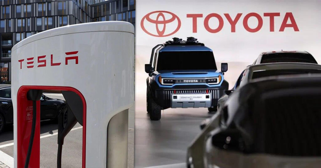 Toyota នឹងចាប់ផ្តើមប្រើប្រាស់បច្ចេកវិទ្យាសាកថ្មរថយន្តអគ្គិសនីកម្រិតស្តង់ដាររបស់ Tesla នៅឆ្នាំ២០២៥