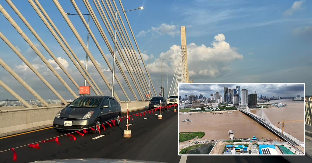 ចាប់ពីម៉ោង៦ល្ងាចថ្ងៃនេះតទៅ ស្ពានកោះពេជ្រ-កោះនរា នឹងបើកឱ្យធ្វើចរាចរផ្លូវទាំងសងខាង