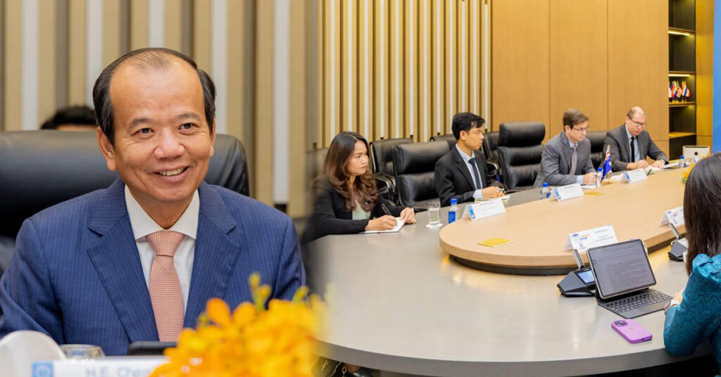 លោក ជា វ៉ាន់ដេត ស្នើដល់ទូតអូស្ដ្រាលី ជំរុញក្រុមហ៊ុនបច្ចេកវិទ្យាអូស្ត្រាលី មកបោះទុនវិនិយោគនៅកម្ពុជា