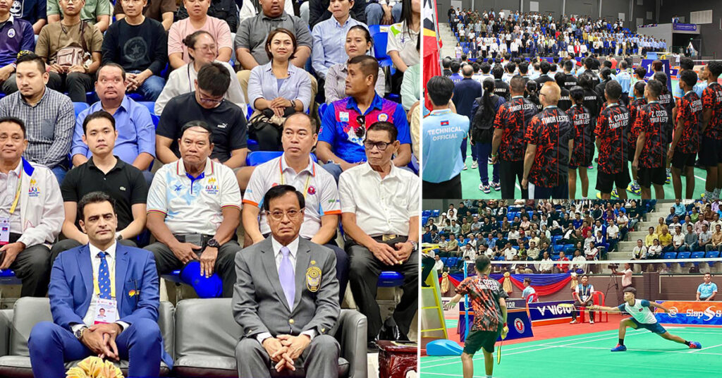 ការប្រកួតកីឡាវាយសីជើងឯកយុវជនអាស៊ីអាគ្នេយ៍លើកដំបូងនៅកម្ពុជា បើកការប្រកួតផ្លូវការក្រោមការគាំទ្ររបស់អាស៊ី