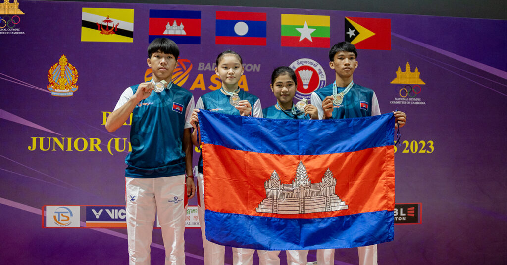 អបអរសាទរ! កម្ពុជាឈ្នះមេដាយប្រាក់ ១គ្រឿងទៀត នៃការប្រកួតកីឡាវាយសីជើងឯកយុវជនអាស៊ីអាគ្នេយ៍ ឆ្នាំ២០២៣