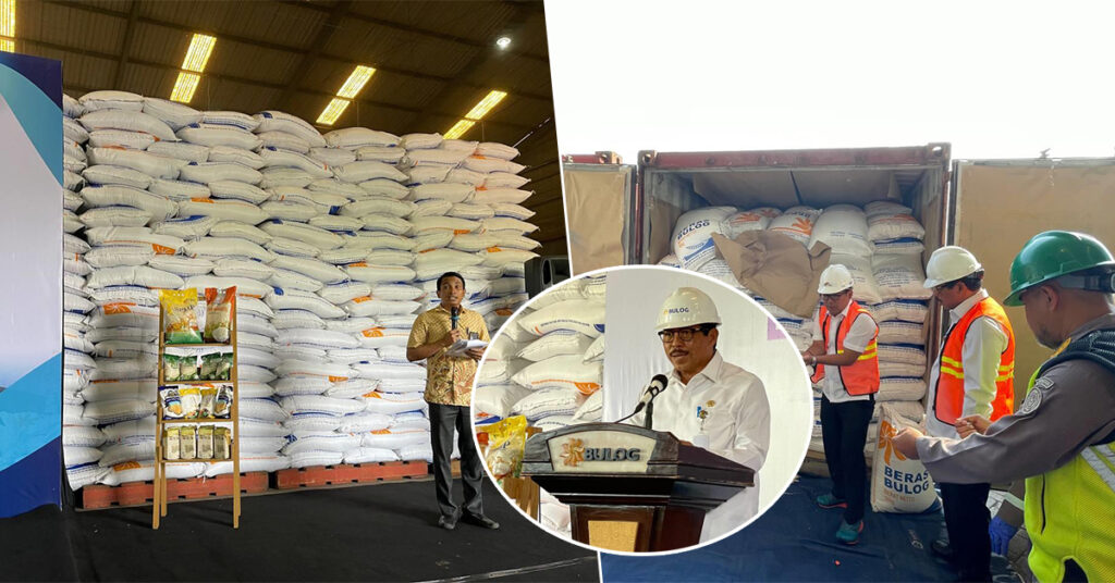 កម្ពុជាចាប់ផ្តើមនាំចេញអង្ករជើងទី១ ក្នុងបរិមាណ ៣៥០០តោន ទៅឥណ្ឌូនេស៊ី