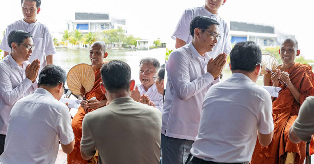 ព្រះវនវាសី ចន្ទមុនី បានបរិច្ចាគថវិកាចំនួន ៨លានរៀល ដល់មន្ទីរពេទ្យជ័យវរ្ម័នទី៧ ប្រចាំខេត្តសៀមរាប