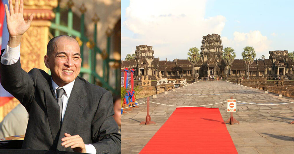 ព្រឹកថ្ងៃនេះព្រះមហាក្សត្រ យាងសម្ពោធដាក់ឱ្យប្រើប្រាស់ជាផ្លូវការ «ស្ពានហាលខាងលិចប្រាសាទអង្គរវត្ត»