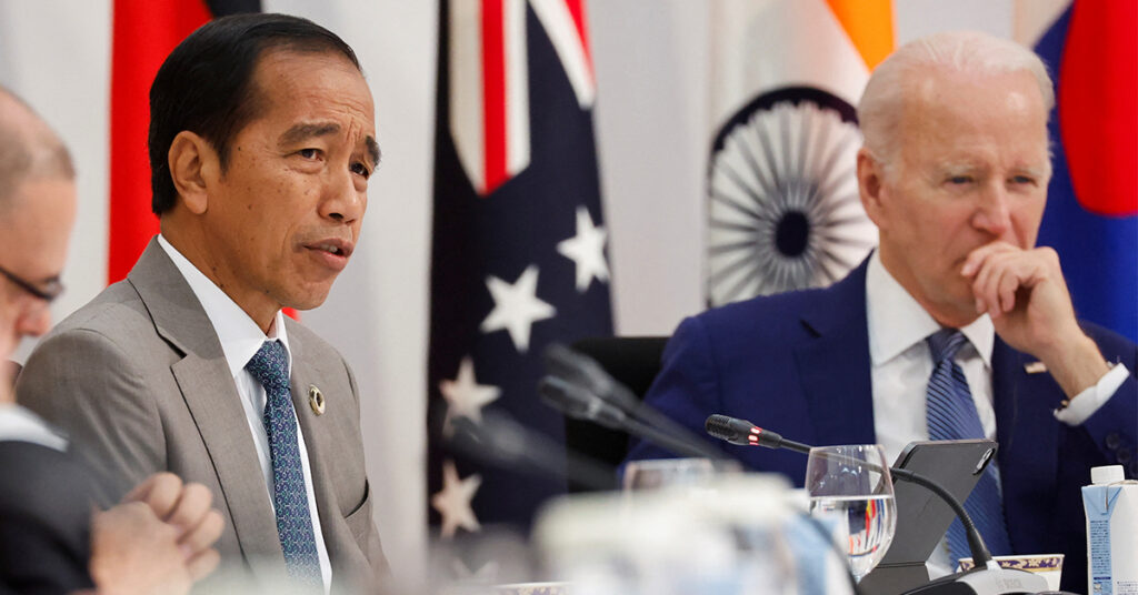 ប្រធានាធិបតីឥណ្ឌូណេស៉ី គ្រោងជួបលោក បៃដិន នៅសហរដ្ឋអាមេរិក ក្នុងខែនេះ