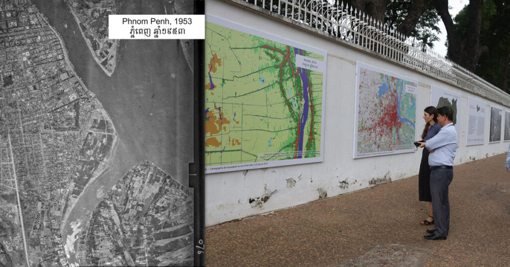 ស្ថានទូតបារាំងតាំងពិព័រណ៍រូបថត «កម្ពុជា មើលពីលំហអាកាស» ក្នុងឱកាសខួប៧០ឆ្នាំនៃឯករាជ្យរបស់កម្ពុជា