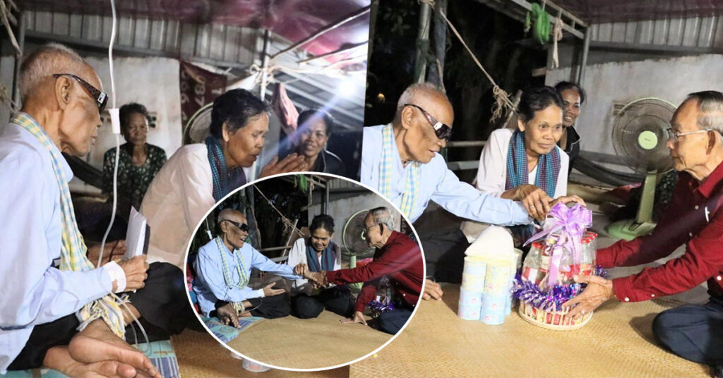 ព្រឹទ្ធាចារ្យកោសល្យវោហារ គង់ ណៃ ដែលមានជំងឺចាស់ប្រចាំកាយ ទទួលបានអំណោយពីសម្តេចកិត្តិព្រឹទ្ធបណ្ឌិត ប៊ុន រ៉ានី ហ៊ុនសែន